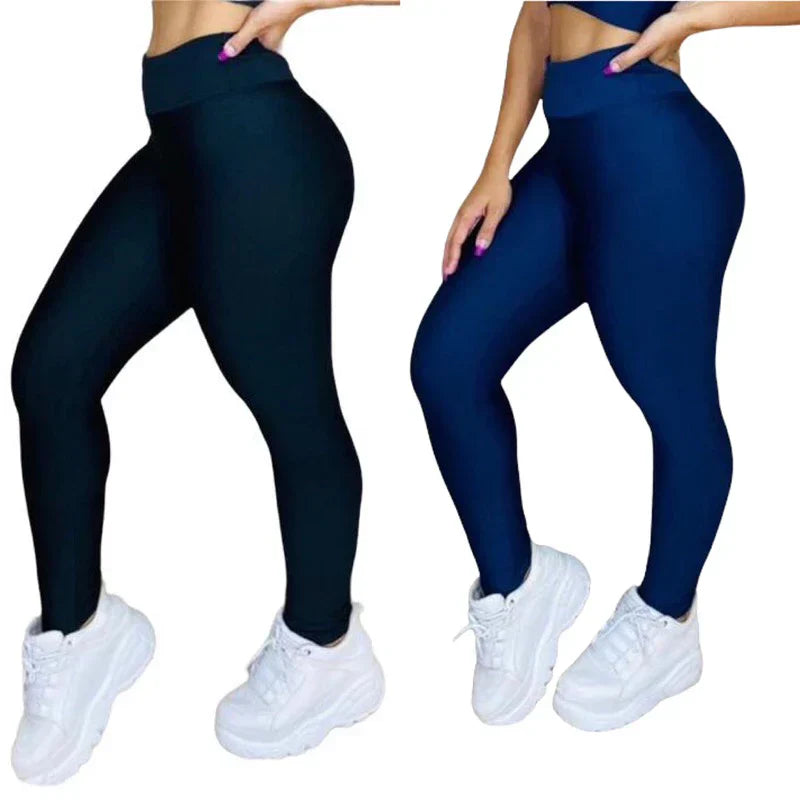 Kit 2 Leggings Invisibe™ – Não Marca, Zero Transparência e Confortável!